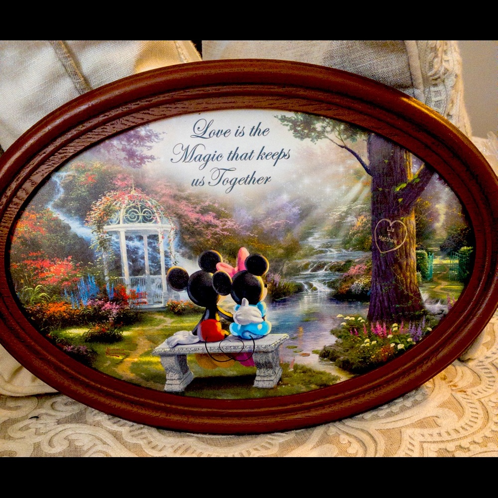 The Brandford Exchange Disney Thomas Kinkade